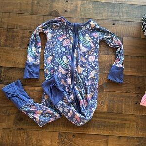 Little sleepies woodland pattern 6-12 months